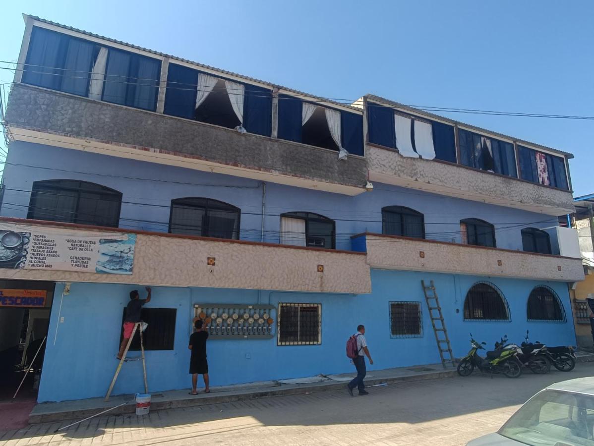 Hostel Cafe El Pescador Puerto Escondido  Exterior foto